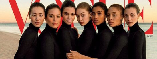 La portada de Vogue que levanta ampollas por usar Photoshop para esconder las curvas de sus modelos