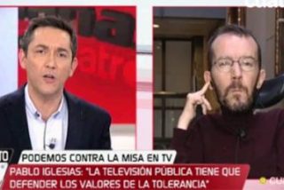 Ruiz frena en seco a 'Echeminga' por sus ataques a la Misa de TVE