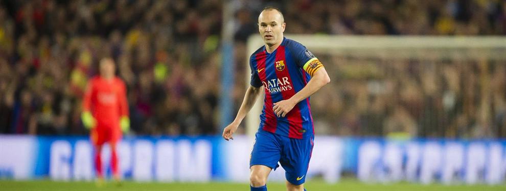 &iexcl;Iniesta frena su renovaci&oacute;n! (y esconde una noticia terrible para el Bar&ccedil;a)