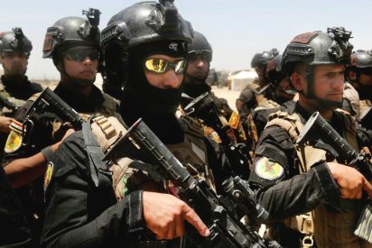 El cobarde del ISIS acribillado de rodillas por las fuerzas iraqu&iacute;es