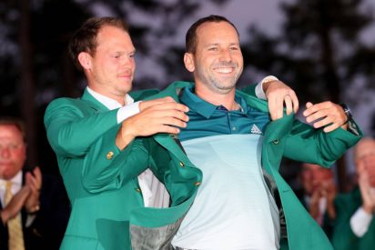 El golfista Sergio García se embolsó la friolera de 2 millones de dólares con su victoria en el Masters de Augusta