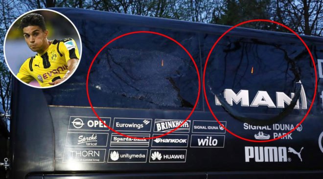 Detenido el autor del ataque al autobús del Dortmund