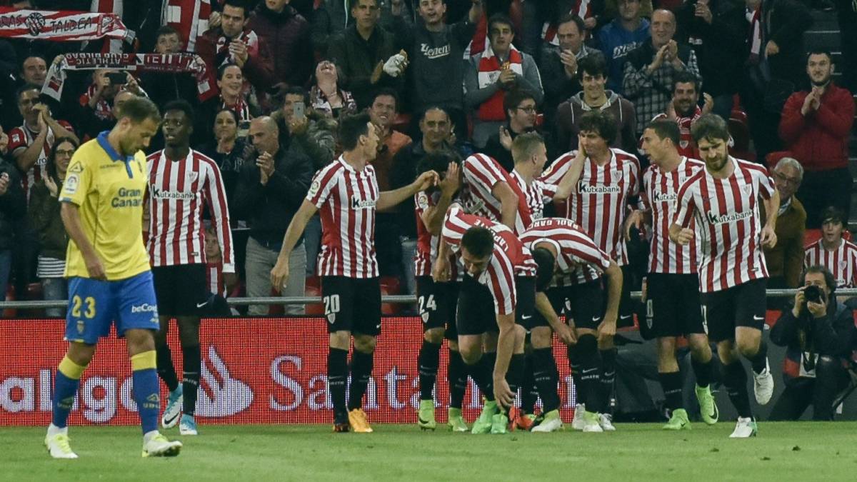 Fest&iacute;n de goles y f&uacute;tbol: Athletic de Bilbao 5 - Las Palmas 1