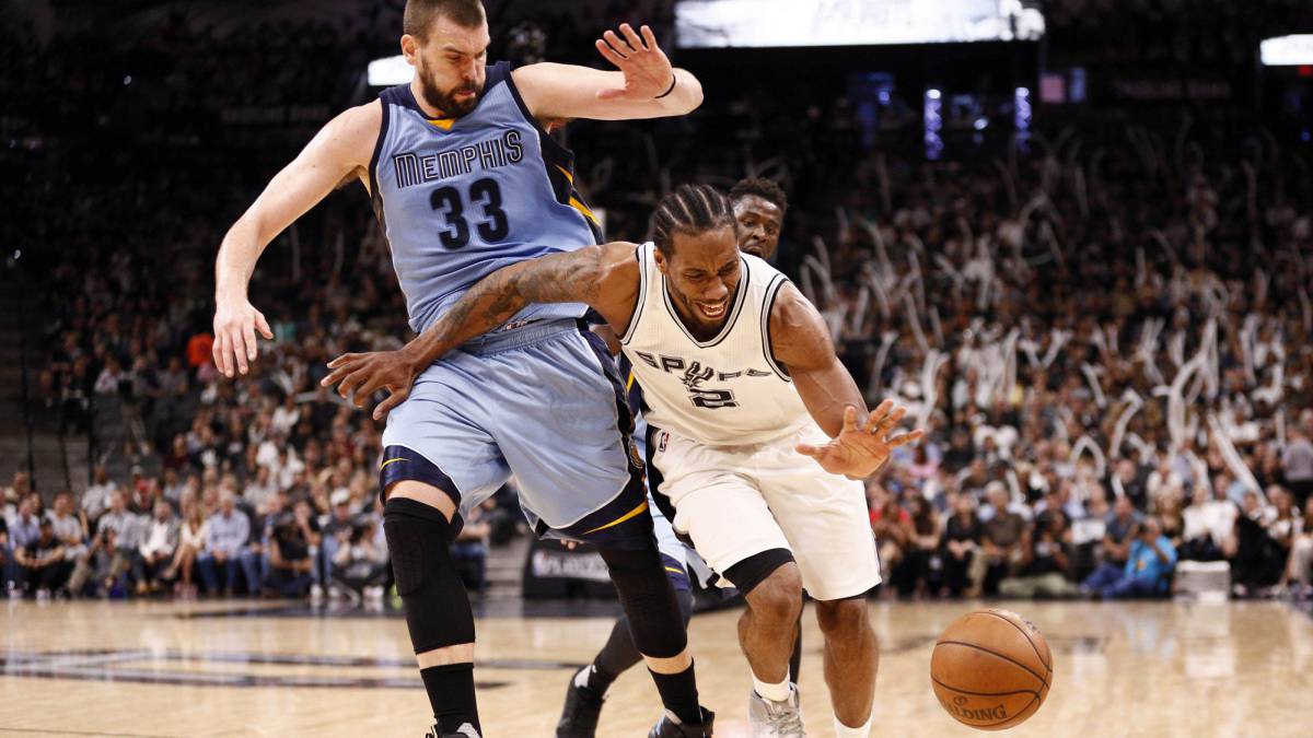 Un Kawhi imperial domina el segundo duelo entre los Gasol: Grizzlies 82 -Spurs 96