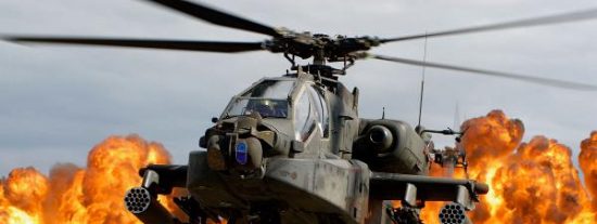 Los mort&iacute;feros helic&oacute;pteros 'Mil Mi-24' y las bestias suicidas del ISIS volando por el aire en pedazos