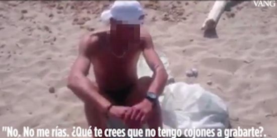 El hombre masturb&aacute;ndose en una playa de Mallorca