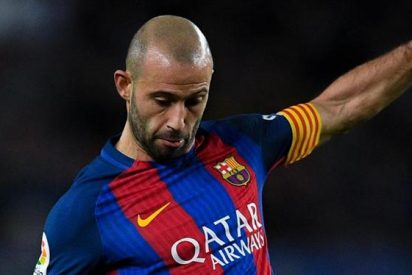 Javier Mascherano arm&oacute; un problema terrible en el Barcelona