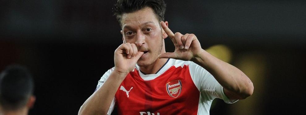 &Ouml;zil pone sobre la mesa sus condiciones para seguir en el Arsenal... y son un &oacute;rdago en toda regla