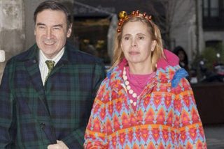 Pedrojota Ram&iacute;rez y &Aacute;gatha Ruiz de la Prada a 'cara de perro' para firmar su divorcio y repartirse la pasta