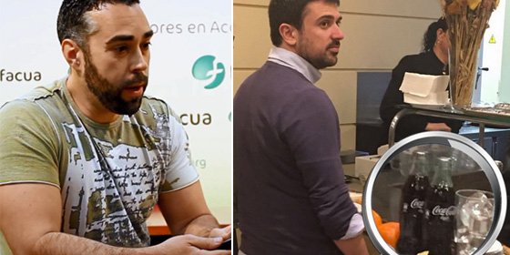 El podemita Rub&eacute;n S&aacute;nchez se lleva un revolc&oacute;n tuitero por su gui&ntilde;o a Espinar tras su esc&aacute;ndalo con la Coca-Cola