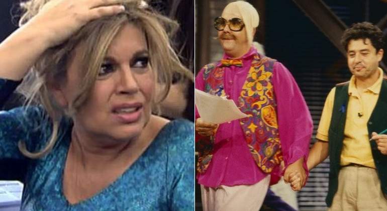 'Pepelu', el mamarracho que sacó Pepe Navarro hace 25 años, era un parodia cruel de Terelu