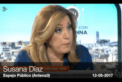 Susana D&iacute;az machaca a Iglesias para que arrastre a Pedro S&aacute;nchez