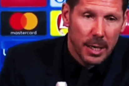 Simeone feliz tras ser eliminado de la Champions ante el Real Madrid