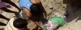 Rescate de la joven