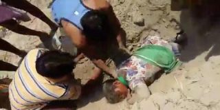 Rescate de la joven
