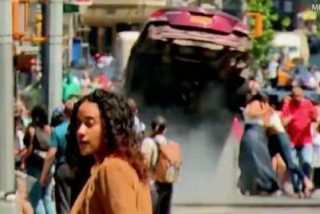 El 'coche de la muerte' de Times Square en Nueva York