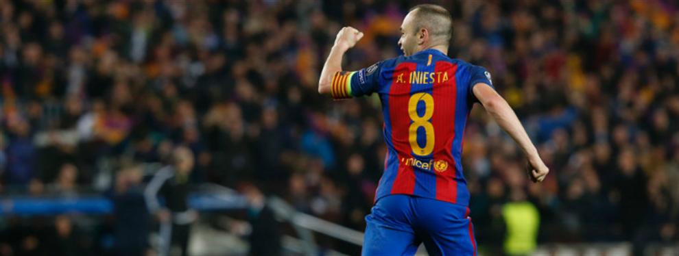 &iexcl;Bombazo! El Bar&ccedil;a piensa en un ex Real Madrid como recambio de Iniesta