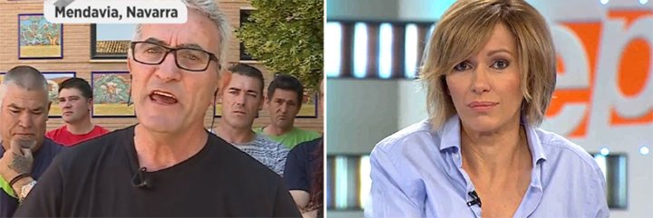 Diego Ca&ntilde;amero y Susanna Griso