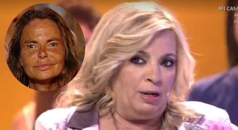 Carmen Borrego: "Bigote esta bien en 'Supervivientes' donde la m&aacute;s sucia es Leticia Sabater"
