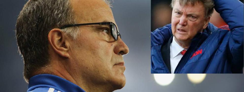 La &uacute;ltima locura de Marcelo Bielsa tiene que ver con Louis Van Gaal (y no te la vas a creer)