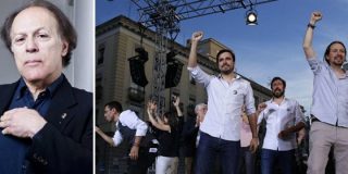 Las hordas podemitas acosan a Javier Mar&iacute;as por comparar al partido de Iglesias con la Falange
