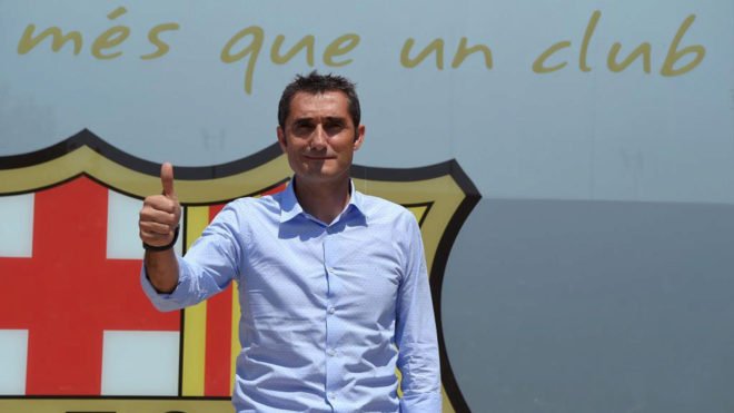 La llegada de Ernesto Valverde al Barça pone a un crack en fuga