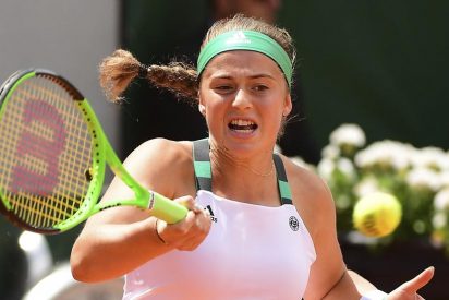 Ostapenko da la sorpresa metiéndose en semifinales de Roland Garros