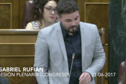 El independentista m&aacute;s vulgar del Congreso insulta gravemente al ministro Zoido