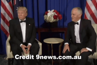 As&iacute; se burla de Trump el primer ministro australiano ante toda la prensa