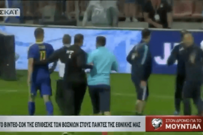 La bronca barriobajera entre Kostas Manolas y Edin Dzeko que averg&uuml;enza al mundo del f&uacute;tbol