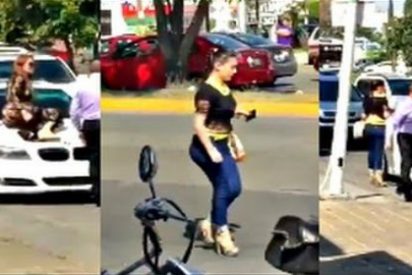 [V&Iacute;DEO] La cornuda descubre al marido con su guapa amante y monta algo m&aacute;s que un pollo