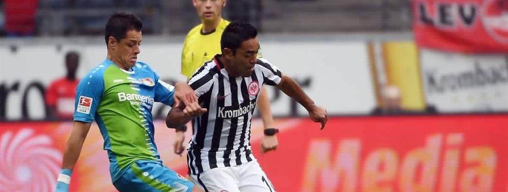 Chicharito y Marco Fabián olvidados por la Bundesliga en la lista de mejores hispanos