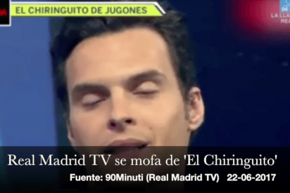 Miki Nadal (RealMadridTV) se mofa de sus compa&ntilde;eros en Atresmedia de 'El Chiringuito'