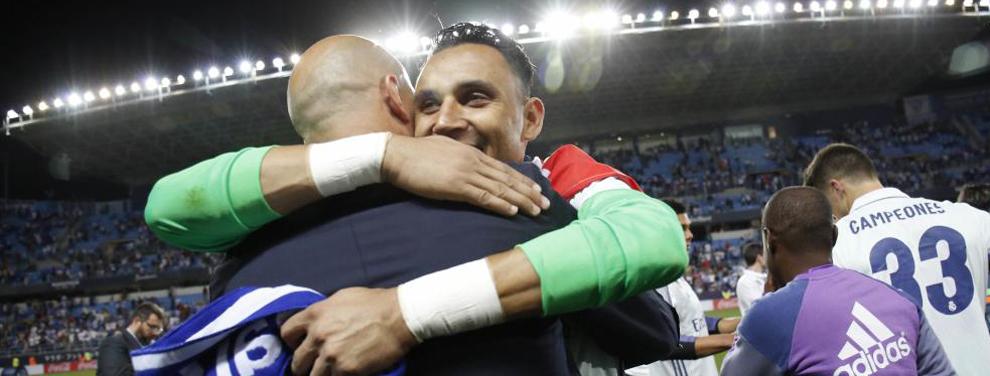 La sorpresa bestial que Keylor Navas le tiene preparada a Zidane (y al Madrid) como agradecimiento