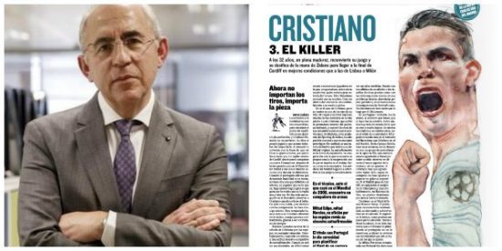 Paco Rosell se estrena elogiando a Cristiano Ronaldo y pasando de puntillas sobre su escándalo fiscal