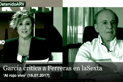 Garc&iacute;a entierra a Ferreras en su casa: "Ha fabricado una tele donde predomina el show y no la pluralidad"