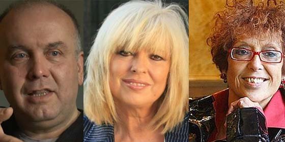 Gonzalo Boye, Rosa Mar&iacute;a Artal y Maruja Torres.