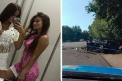 Las dos alegres ucranianas que graban su muerte en el coche tras beber a troche y moche