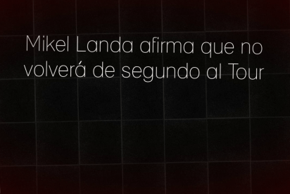 Mikel Landa afirma que no volver&aacute; de segundo al Tour