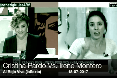 El golpe maestro de Cristina Pardo que deja a la podemita jefa acorralada y balbuceando