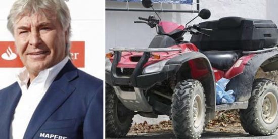 Ángel Nieto y el quad