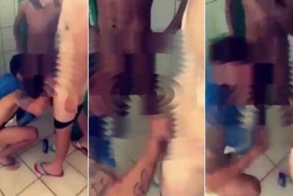 Los futbolistas brasile&ntilde;os masturb&aacute;ndose en pleno vestuario