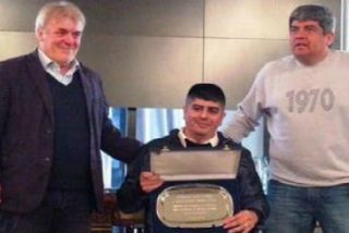 "Siempre para adelante, que sos un ejemplo"