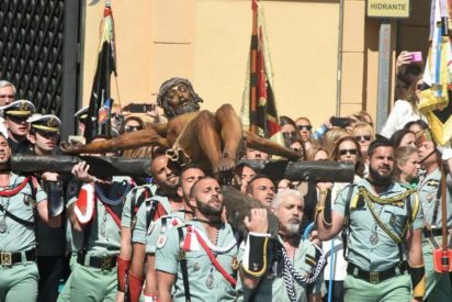 La Legi&oacute;n Espa&ntilde;ola y el Cristo de la Buena Muerte