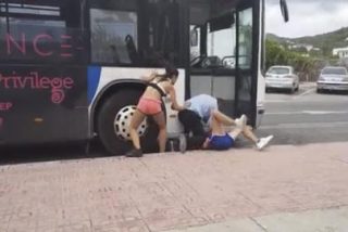 La agresi&oacute;n brutal de una pareja a un conductor de autob&uacute;s en Ibiza