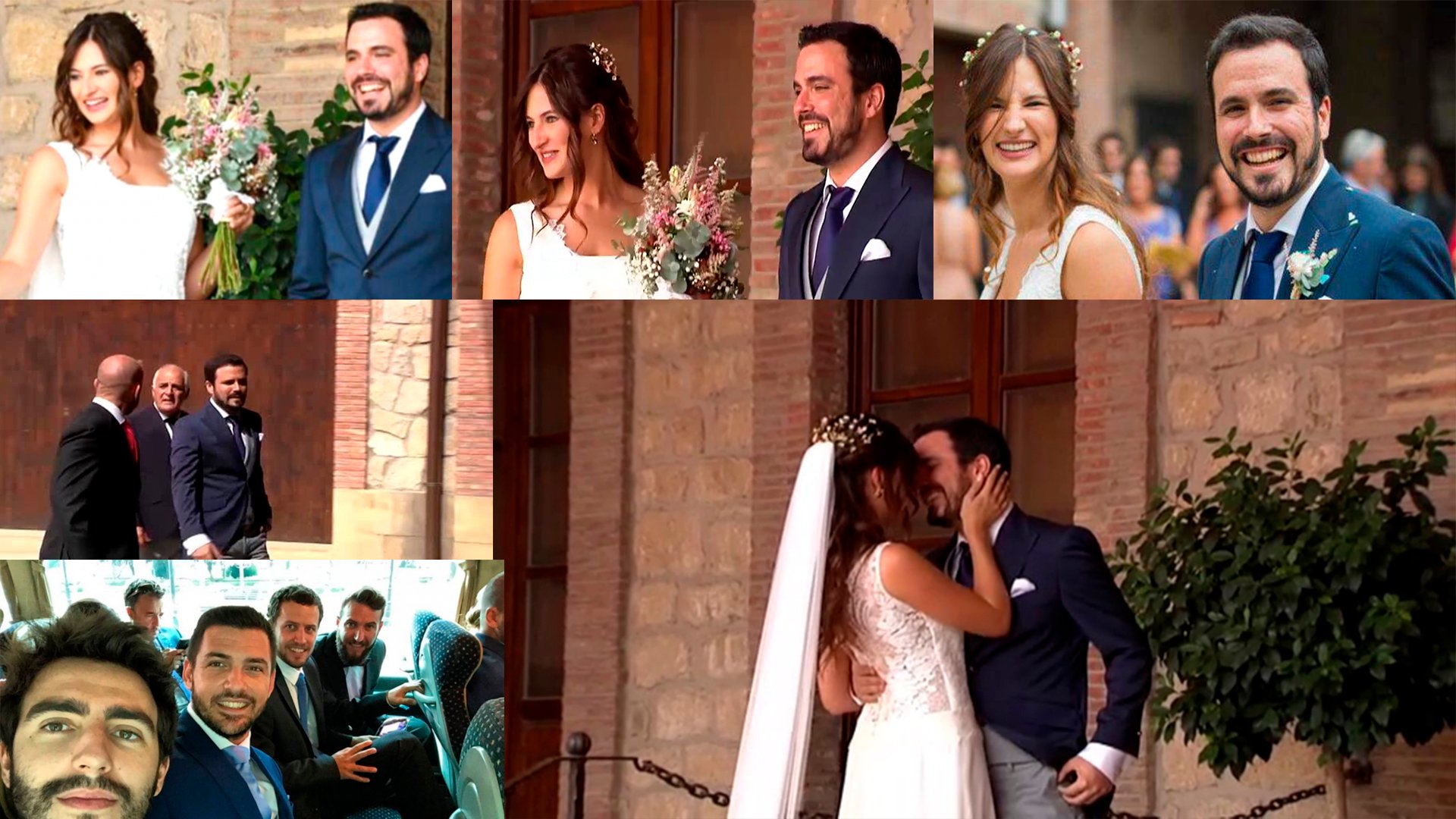Boda Alberto Garzón y Anna Ruiz