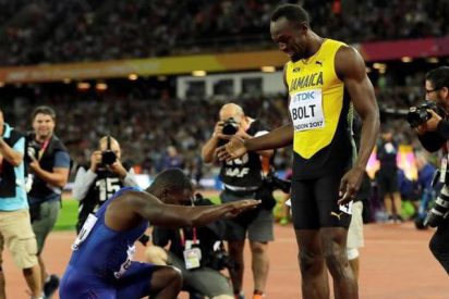 Justin Gatlin destrona a Usain Bolt en los Mundiales de Londres