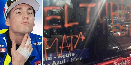 El valiente piloto de MotoGP que dice las cosas por su nombre a los v&aacute;ndalos de la CUP: "&iexcl;A la c&aacute;rcel tendr&iacute;ais que ir, panda de vagos!"