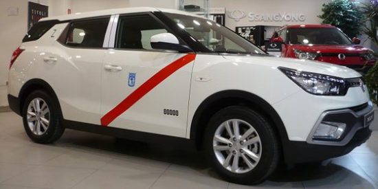 SsangYong lanza una versi&oacute;n del XLV con GLP para taxi