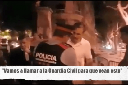 El político de VOX que avergüenza y amenaza a los Mossos defensores de un acto secesionista